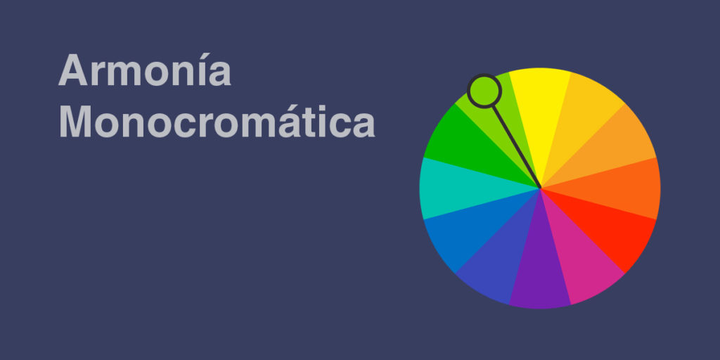 Armonía-Monocromática en el círculo cromático - moebiusweb